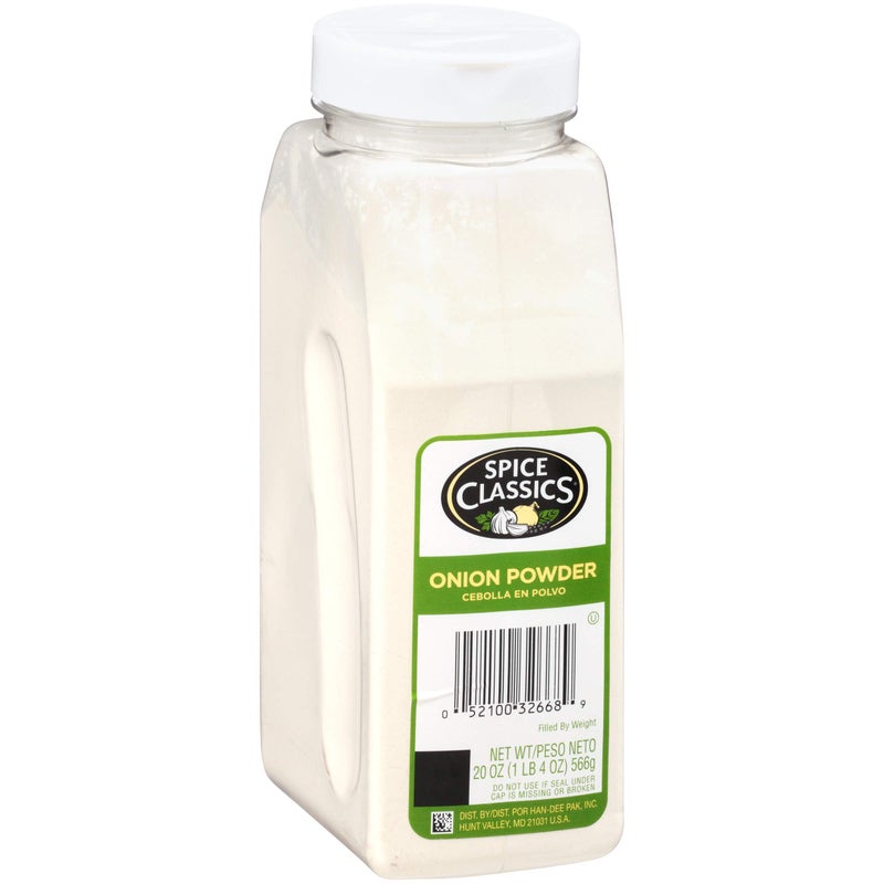 Spice Classics Onion Powder 20 oz  One 20 Ounce Container of Bulk Onion Powder for Cooking Ideal in Soups Vegetables Rubs Sauces and More - Image 3