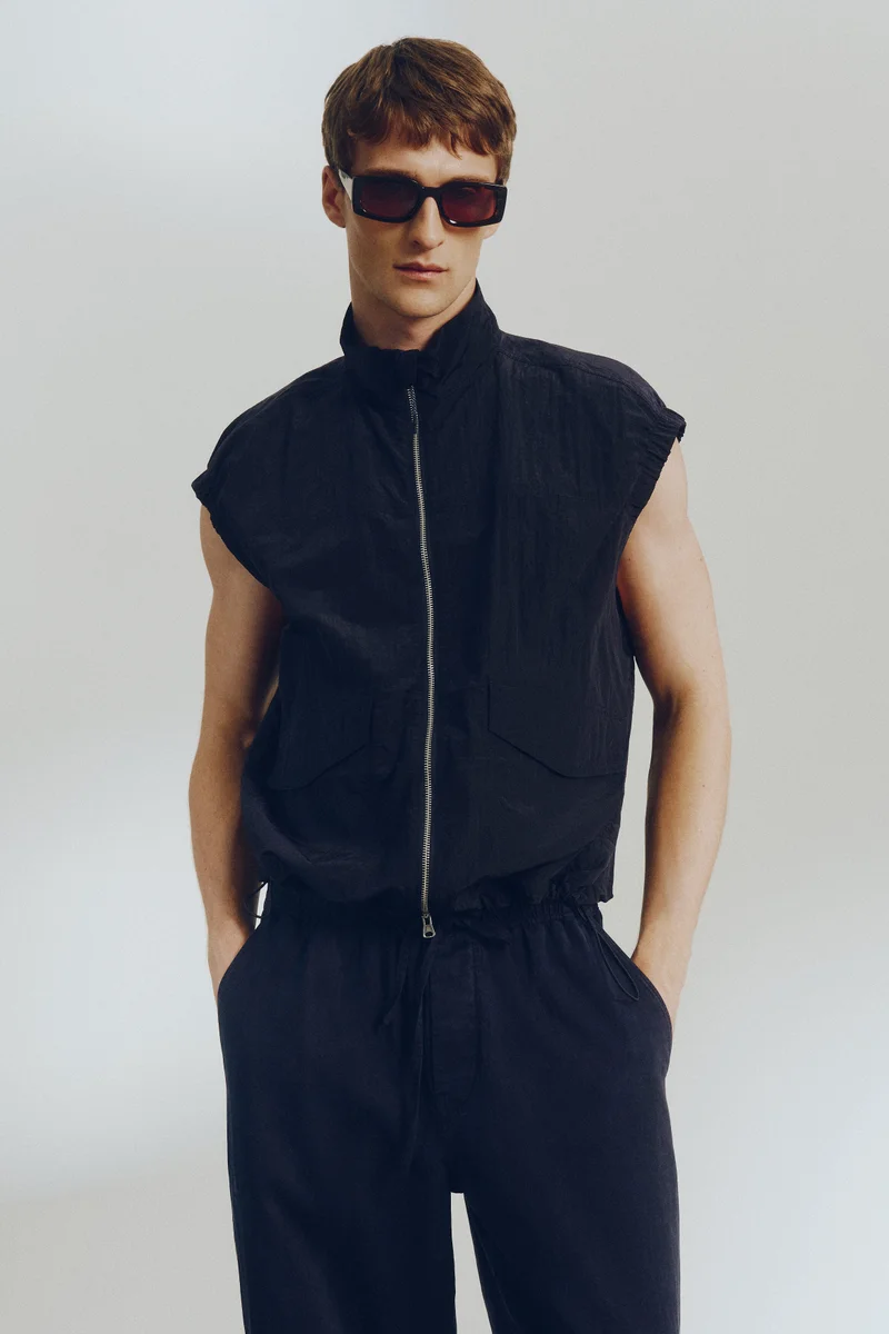 Nylon gilet