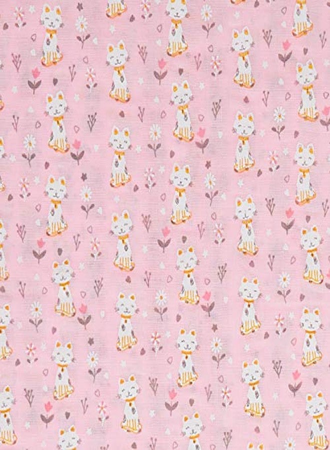 Plush Kids لفافة قطنية موسلين فاخرة للأطفال من Plush Kids، عبوة من 3 قطع (115 × 115 سم، من 0 إلى 6 أشهر، بنقشة طائرة وفيل وقطة) - Image 3