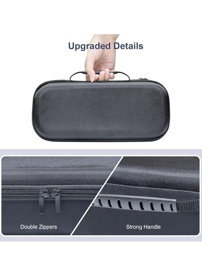 Green Tiger PS5 Portal Handheld Storage Bag, Shockproof EVA Hard Case, Portable Carrying Case with Handle for PlayStation Portal, Game Console Organizer, Compression-Resistant Cover for PS5 Portal & Accessories - Image 5