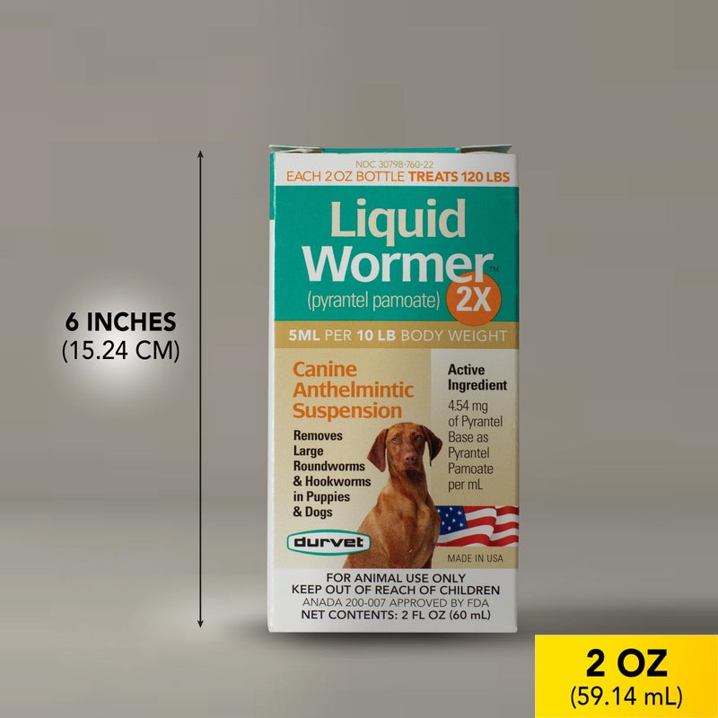 Durvet 2X Liquid Wormer, 2-Ounce - Image 4