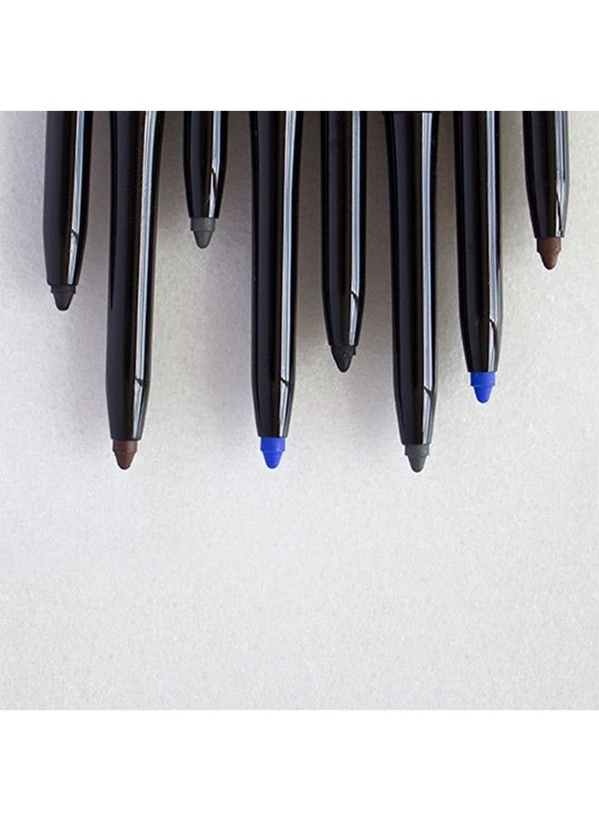 IDUN MINERALS Creamy Eyeliner  Precision Pen For Flawless Eye Looks  Skin Nourishing Mineral Formula  Fine Tipped Point And Angled Smudging Tool For Sharp Or Smoky Designs  101 Lava  0.012 Oz  - Image 5