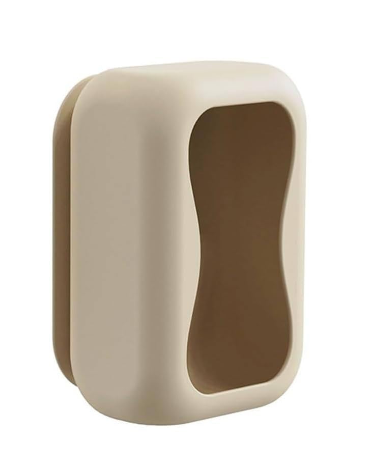 ENNCOZY Silicone Tissue Box with Suction Cup - Non-Slip, Waterproof Design for Bathroom, Kitchen, and Car - Image 1