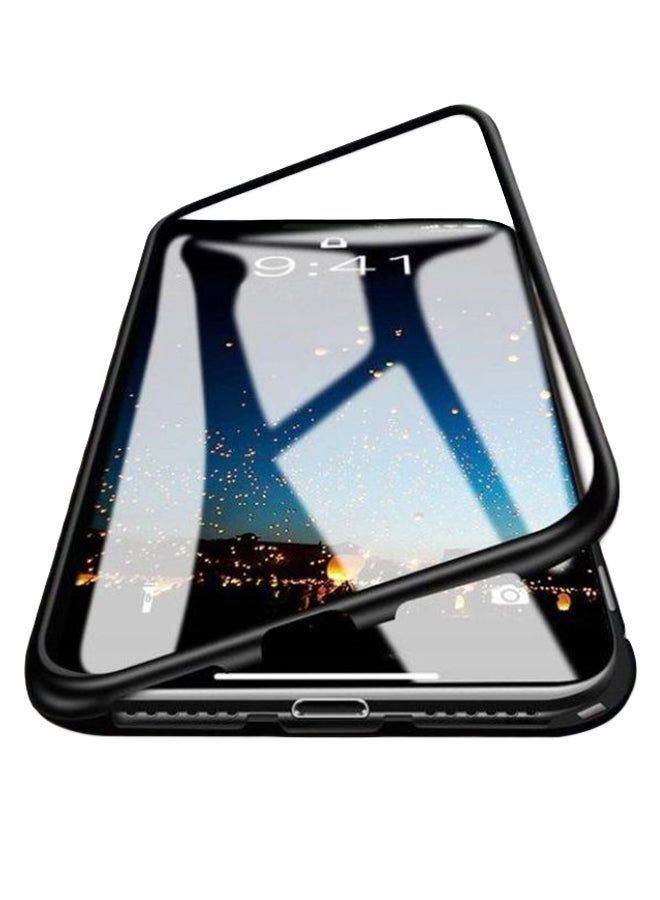 vesus 360-Degree Magnetic Protective Case For Huawei Y5 Black/Clear