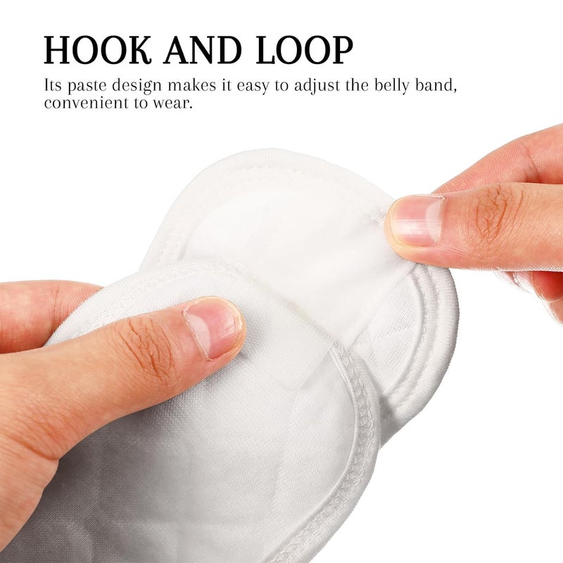 Healifty 8Pcs Baby Belly Band Soft Cotton Infant Newborn Umbilical Hernia Wrap Belt - Image 5