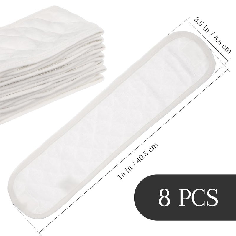 Healifty 8Pcs Baby Belly Band Soft Cotton Infant Newborn Umbilical Hernia Wrap Belt - Image 4
