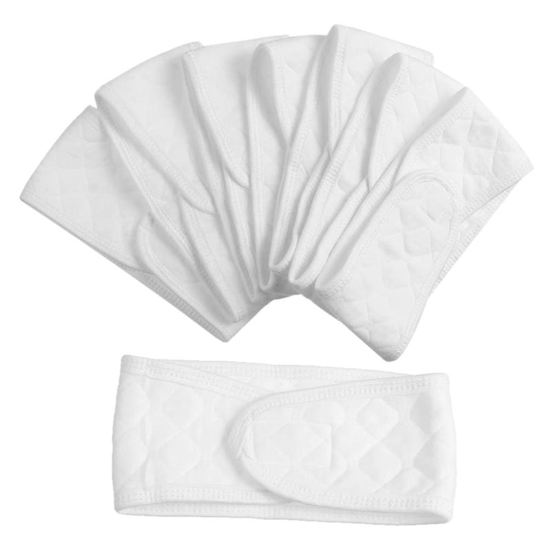 Healifty 8Pcs Baby Belly Band Soft Cotton Infant Newborn Umbilical Hernia Wrap Belt - Image 1