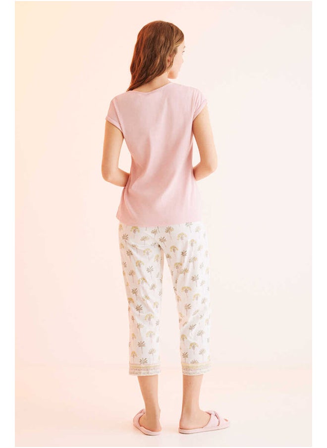 women'secret - Pajamas with short sleeves and Capri pants - Image 1