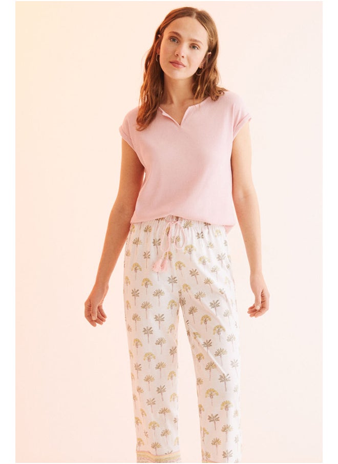 women'secret - Pajamas with short sleeves and Capri pants - Image 1