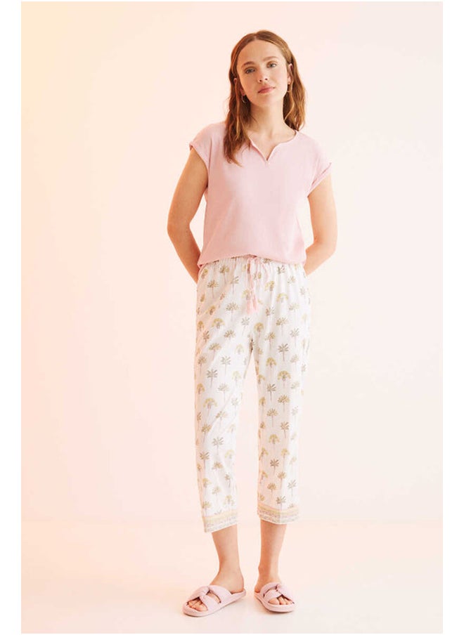 women'secret - Pajamas with short sleeves and Capri pants - Image 1