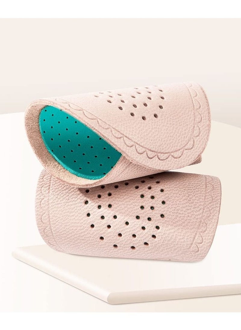 KASTWAVE - 3 Pairs Metatarsal Pads - Ball of Foot Cushion Inserts High Heel Inserts Forefoot Pads Provide Soft Cushioning Anti-Sliding Shoe Insoles for All Kind of Shoes, Beige - Image 1