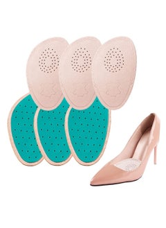 KASTWAVE 3 Pairs Metatarsal Pads - Ball of Foot Cushion Inserts High Heel Inserts Forefoot Pads Provide Soft Cushioning Anti-Sliding Shoe Insoles for All Kind of Shoes, Beige  - Image 1