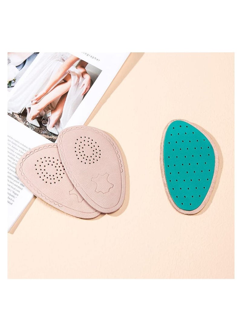 KASTWAVE - 3 Pairs Metatarsal Pads - Ball of Foot Cushion Inserts High Heel Inserts Forefoot Pads Provide Soft Cushioning Anti-Sliding Shoe Insoles for All Kind of Shoes, Beige - Image 1