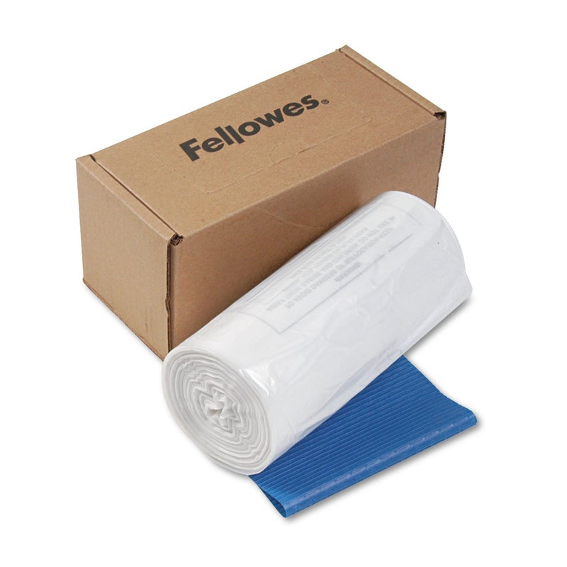 Fellowes Powershred Shredder Bags for 125/225/2250 Series Shredders, 50 Bags & Ties (36054) - Image 1
