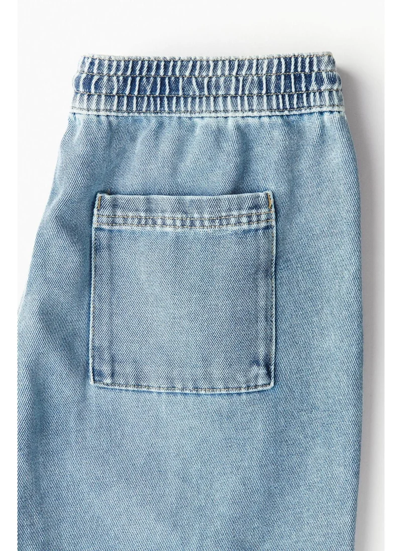 اتش اند ام Denim pull-on trousers