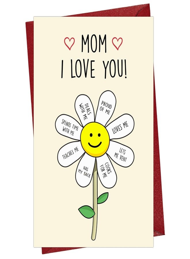 Cheerin Funny Mothers Day Card for Mom - Hilarious Birthday Card for Mom – Happy Mother's Day Card for Mum – Heartfelt Gift for Mother, Stepmom, or Grandma from Daughter or Son - Image 1