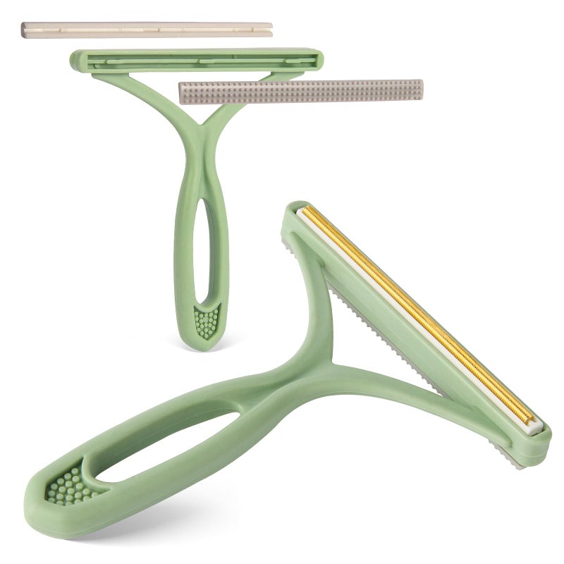 Asnfanl 3 in 1 Lint Remover,Pet Hair Remover, Dog Cat Hair Remover,Carpet Rake,Lint Brush,Lint Shaver for Carpets, Multi Fabric Edge and Carpet Rake,Car Mat,Couch,Pet Bed,Furniture & Rug(1 PC) - Image 1