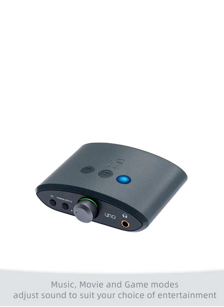iFi audio - iFi Audio UNO USB DAC Headphone Amp PCM DSD MQA ES9219 Hi Res Amp IEM EQ Game Movie Music - Image 1
