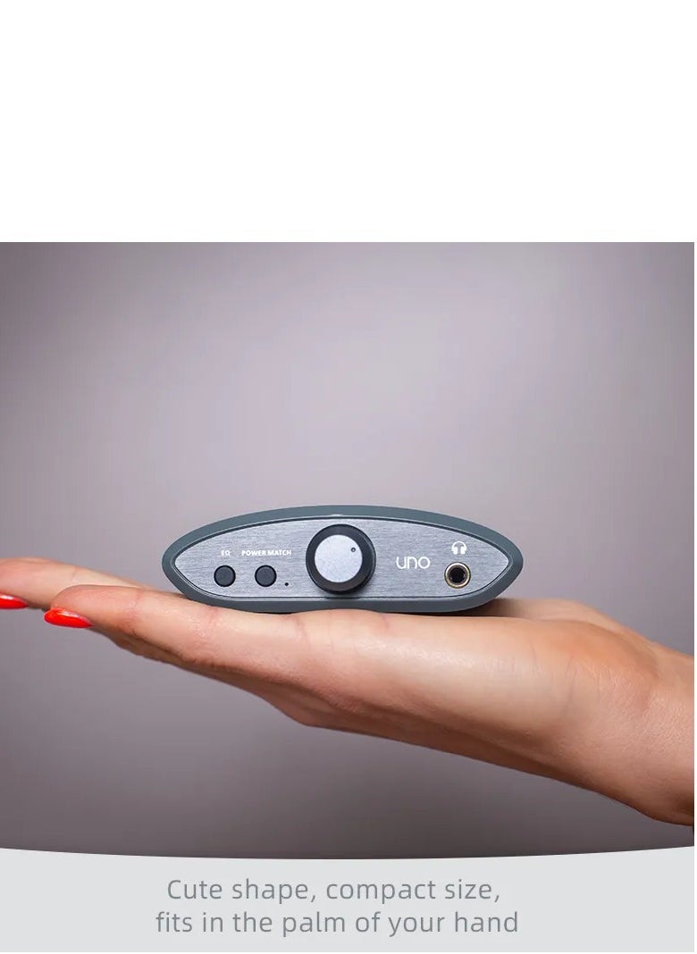 iFi audio - iFi Audio UNO USB DAC Headphone Amp PCM DSD MQA ES9219 Hi Res Amp IEM EQ Game Movie Music - Image 1