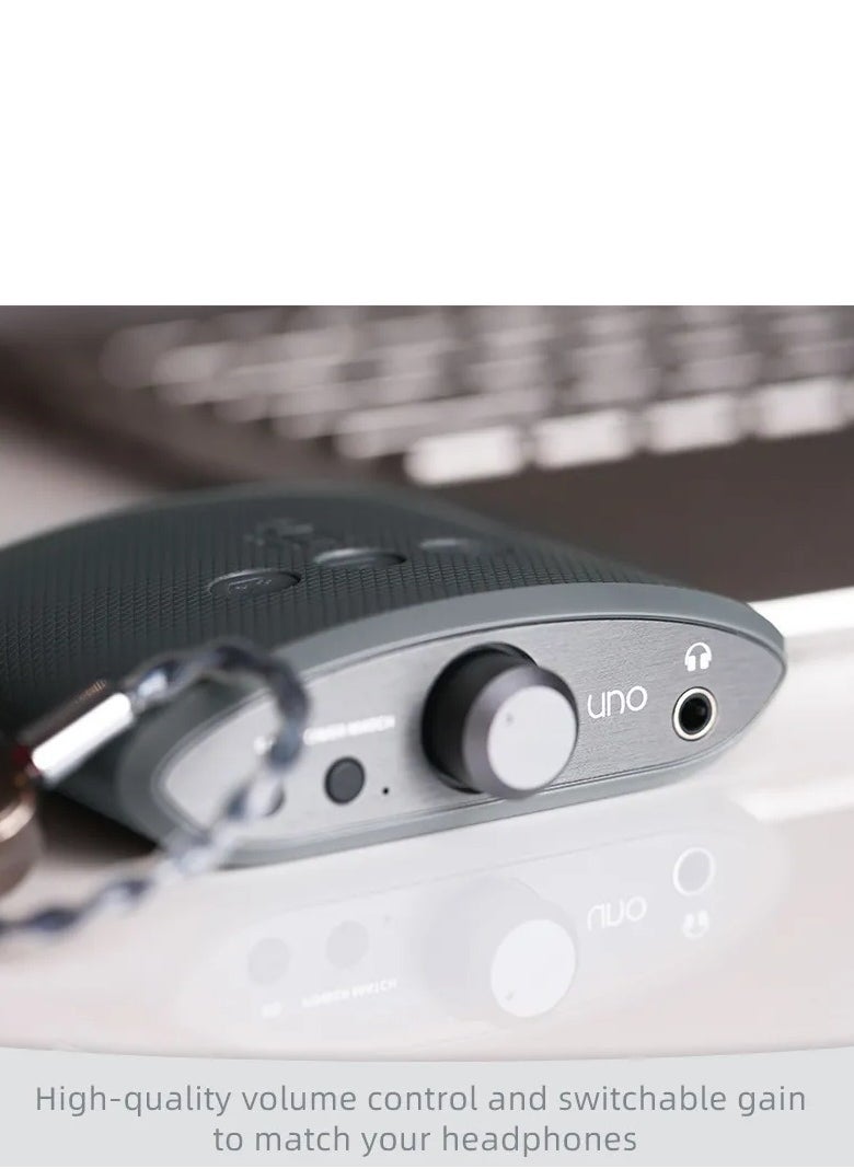 iFi audio - iFi Audio UNO USB DAC Headphone Amp PCM DSD MQA ES9219 Hi Res Amp IEM EQ Game Movie Music - Image 1