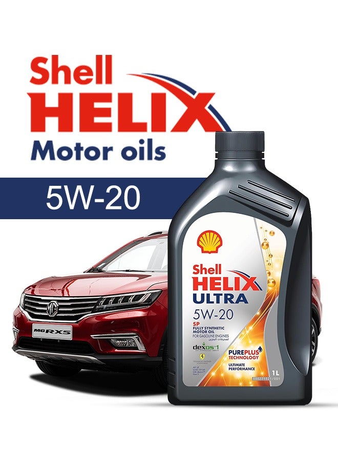 Engine Oil – For MG RX  2025 - 2020, 5 Liter, 5w20 Shell - With Engine Oil Filter, Mobile Car Oil Change Service