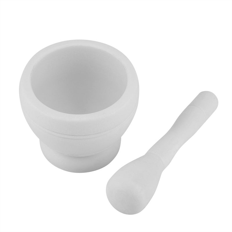 Manual Plastic Garlic Grinder Spices Herbs Mortar Pestle Set Grinding Bowl Kitchen Tool(#3) - Image 1