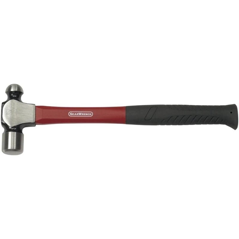 GEARWRENCH Ball Pein Hammer with Fiberglass Handle 24 oz 82252