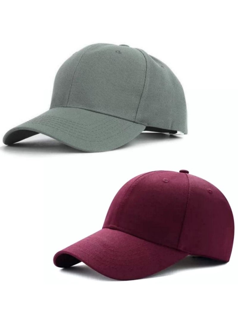 Bundle of Two baseball sport cap hat  - Image 1