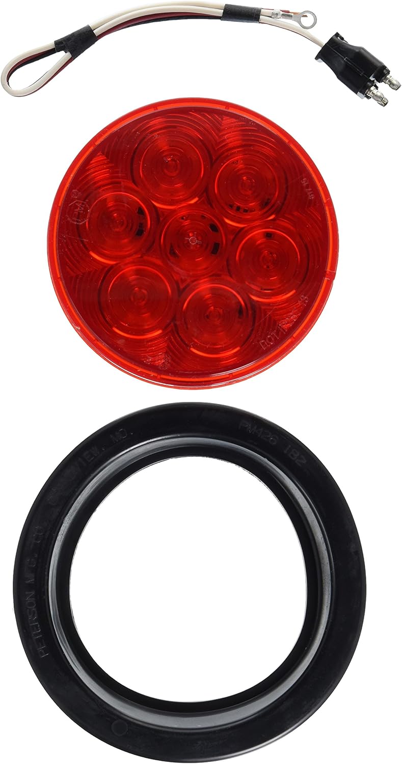 Peterson Manufacturing V826KR-7 LED Round Tail Light
