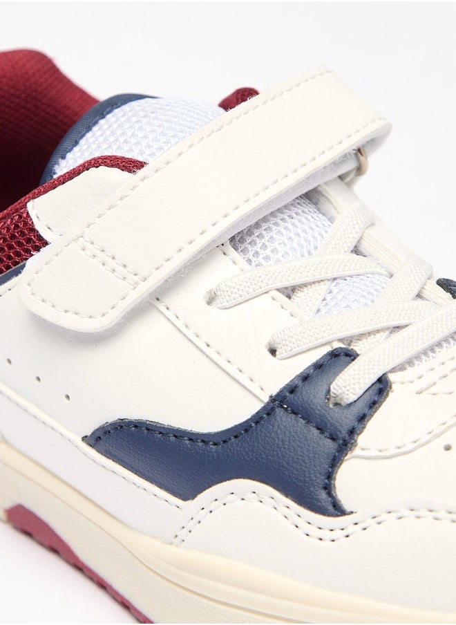 LBL by Shoexpress Boy's Panelled Shoes with Hook and Loop Closure  - Image 5