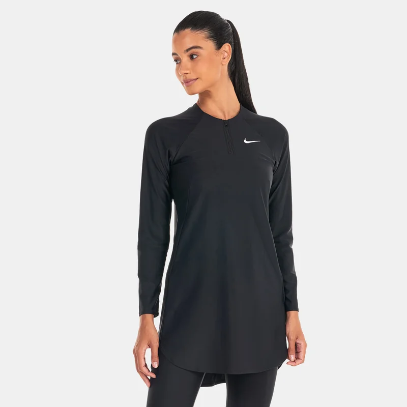 Nike Women's Victory Full-Coverage Solid Swimming Tunic