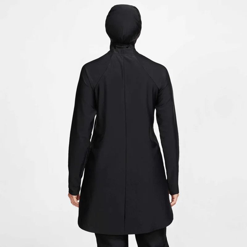 Nike Black Women's Victory Full-Coverage Solid Swimming Tunic for Women | Best Price UAE