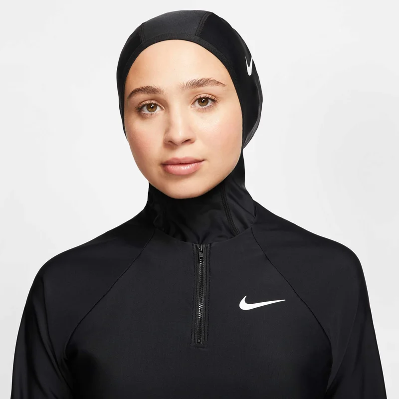 Nike Black Women's Victory Full-Coverage Solid Swimming Tunic for Women | Best Price UAE