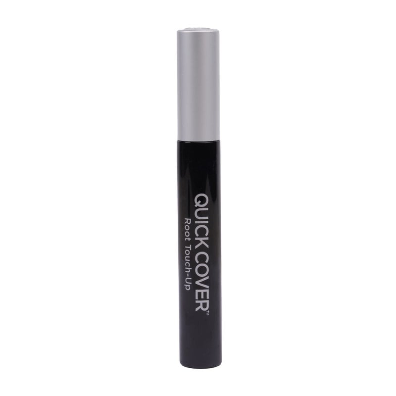 RED by KISS Quick Cover Root Touch Up Rescue (Natural Dark Brown), Mascara Natural Water-Resistant Temporary Gray Concealer Cover Up Brush for Hair Mustache & Beard, Formulated with Jojoba Oil - Image 2