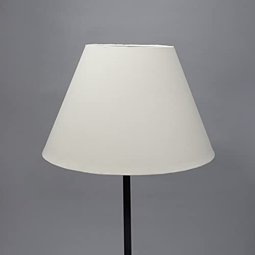 BTR CRAFTS Asian BTR Crafts Conical Lamp Shade, 14 Inches, Standard Size, Cream/Off Cream Color - Image 4