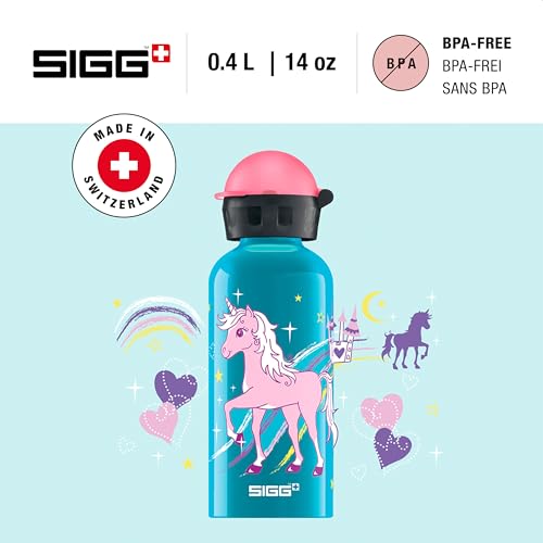 Sigg سيغ - زجاجة ماء للأطفال - كيه بي تي - مصنوعة في سويسرا - مضادة للتسرب - خفيفة الوزن - خالية من BPA - للمدرسة والرياضة - 14 أونصة - Image 2