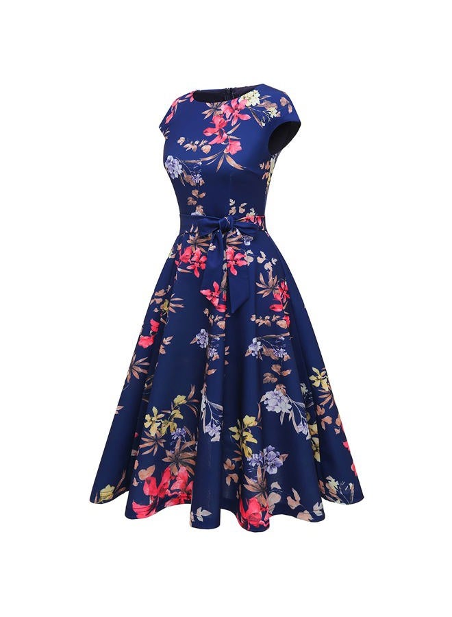 DRESSTELLS Women's Cocktail Dress, Formal Wedding Guest, Modest Church Wear, Prom and Party, XL - Image 3
