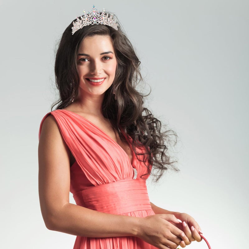 COCIDE BIRTHDAY GIRL Sash for Women Happy Birthday Sashes and Crowns for Girls Crystal Tiaras for Princess Silver Party Decoration for Gift Headband Supplies Accessories Favors - Image 2