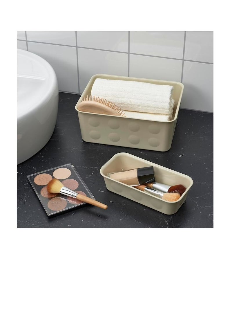 Organiser, plastic/beige20x25x10 cm - Image 3