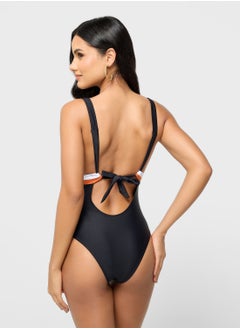 ELLA Contrast Band Swimsuit  - Image 3
