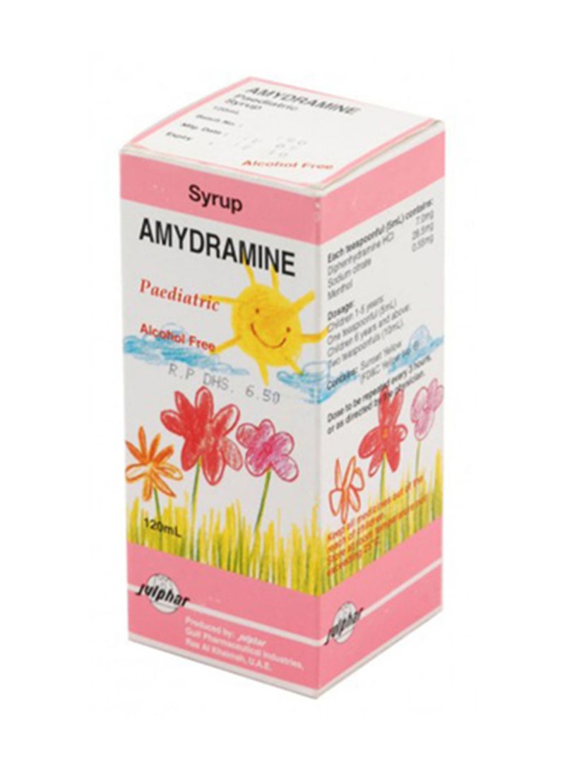 AMYDRAMINE - Paediatric Syrup 120Ml - Image 1