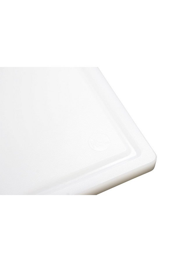 Thirteen Chefs 24 x 18 Inch Cutting Board with Juice Groove for Meat, BBQ, Grilling - 3/4" Thick HDPE Plastic - Extra Large, Heavy 11 Pound for Carving - Image 3