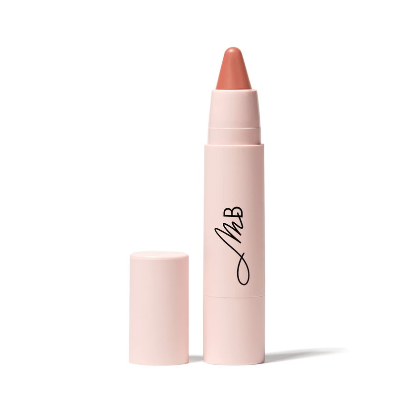 Monika Blunder Beauty Monika Blunder Beauty - Kissen Lush Lipstick Crayon - Marlene (Light Nude) Clean Beauty, Cruelty-Free, Vegan