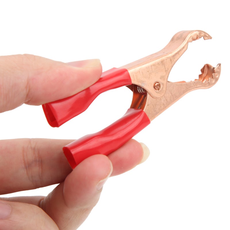 50A Electric Test Clip Safe Red Black Lead Probe Battery Clamp for Electronic Equipment Trucks Car - Image 4