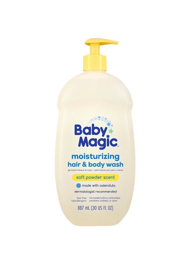 Baby Magic Moisturizing Hair & Body Wash | Specially Formulated For Baby'S Delicate Skin | Tear-Free | Calendula & Coconut | 30 Fl Oz. - Image 1