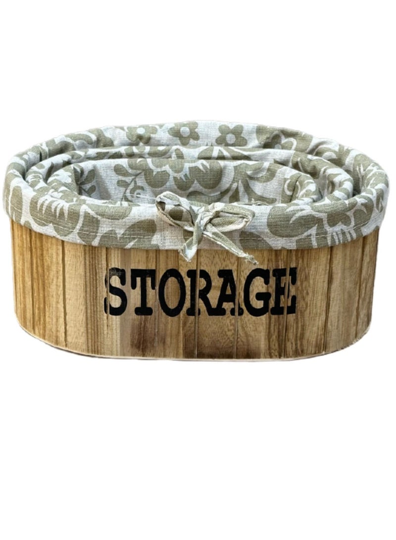 A set of versatile storage serving baskets with an elegant design - Image 2