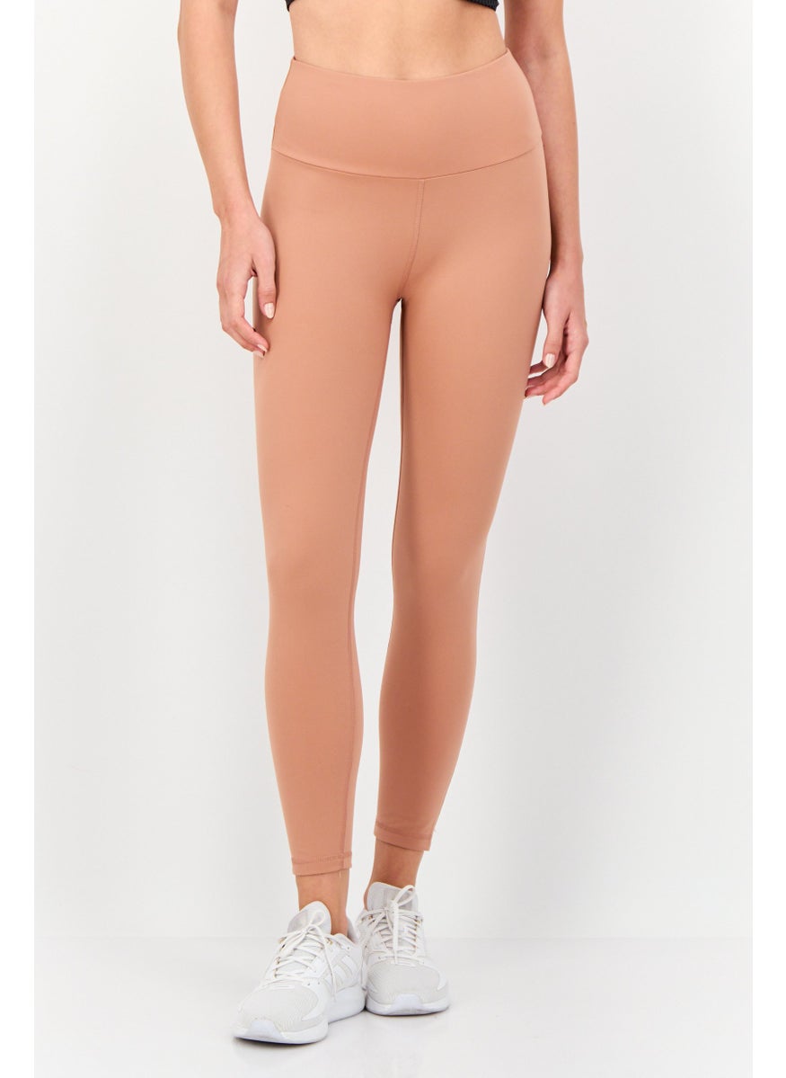 Adidas Women Sportswear Fit Training Leggings, Dark Peach  - Image 1
