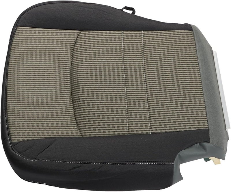 munirater Driver Side Bottom Cloth Seat Cover and Foam Cushion Replacement for 2009-2012 Dodge Ram 1500 2500 3500 4500 5500 SLT Gray - Image 4