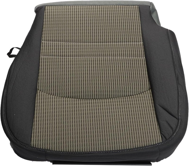 munirater Driver Side Bottom Cloth Seat Cover and Foam Cushion Replacement for 2009-2012 Dodge Ram 1500 2500 3500 4500 5500 SLT Gray - Image 3