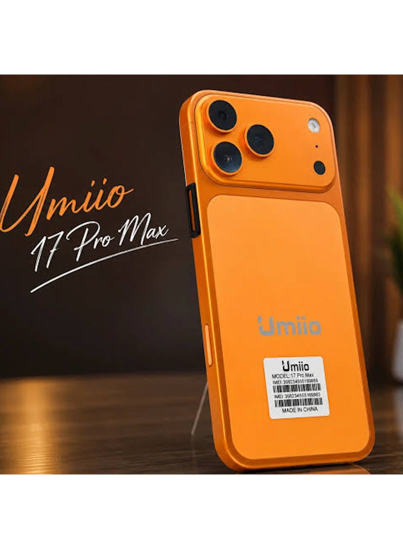 Umiio Mini Umiio Android Cell Phone 17 Pro Max  4inch Android Mobile Phone For Kids & Adults - Image 1